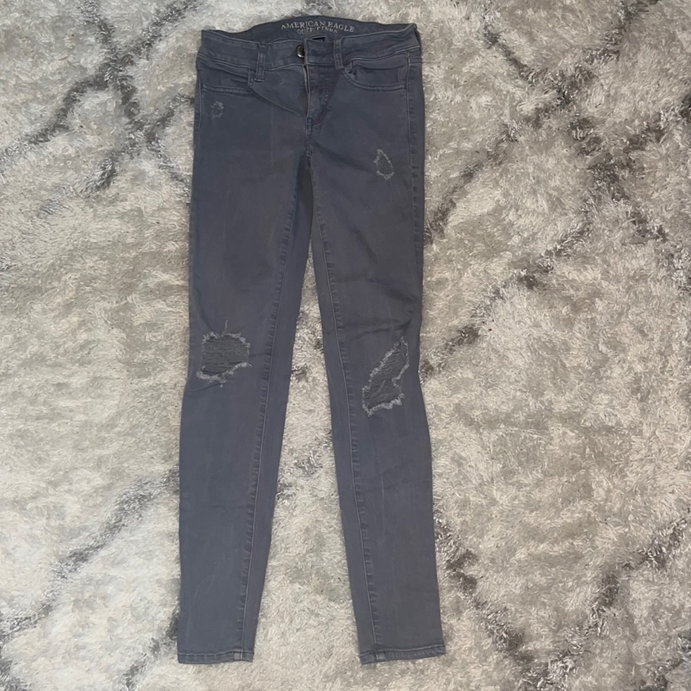 American Eagle Grey Jeans